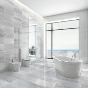 Classics Venetian Gray Bathroom Install