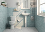 Maiolica Aqua 4x10 Wall Bathroom
