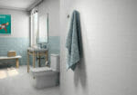Maiolica Blanco Aqua Wall Bathroom Install