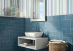 Maiolica Blue Steel Bathroom