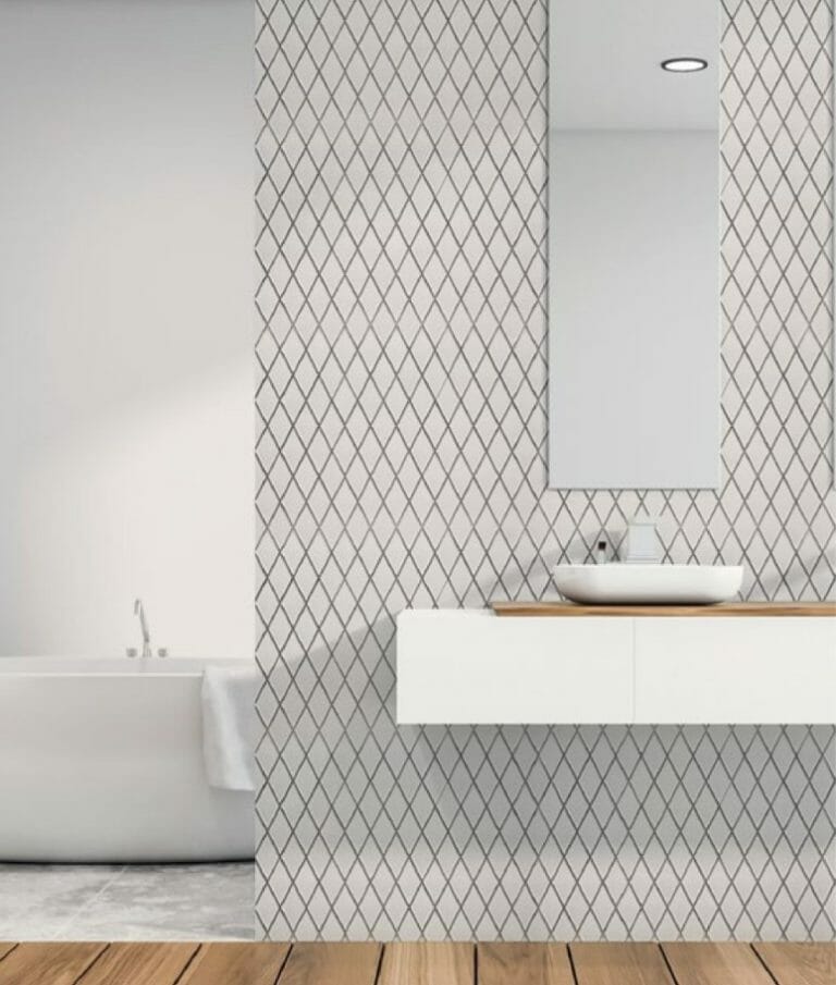 Millennium Porcelain Wall Mosaic Design Tiles by Zumpano