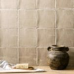 Residence Crackled Glazed Ceramic Mink Install