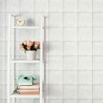 Triplex Fronteira White Ceramic Wall Tile install